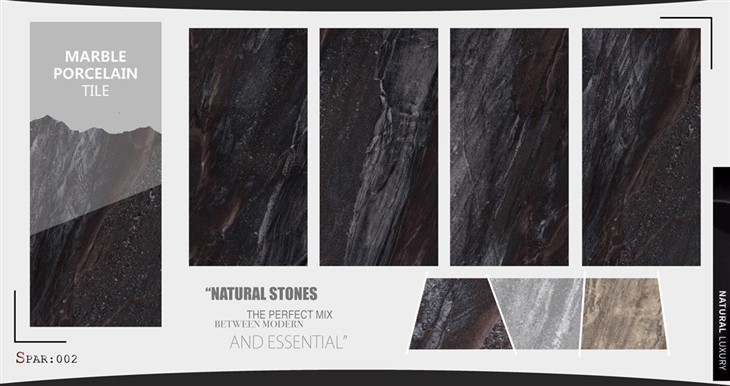 Black Luxury Polished Tiles II