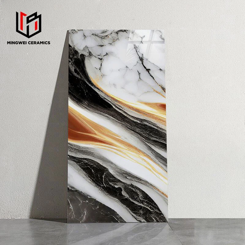 Ubin emas berwarna kaca berwarna -warni