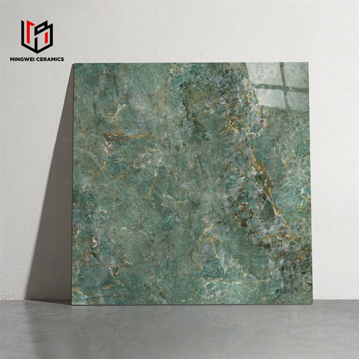 Ubin porselen ruang tamu berkilau