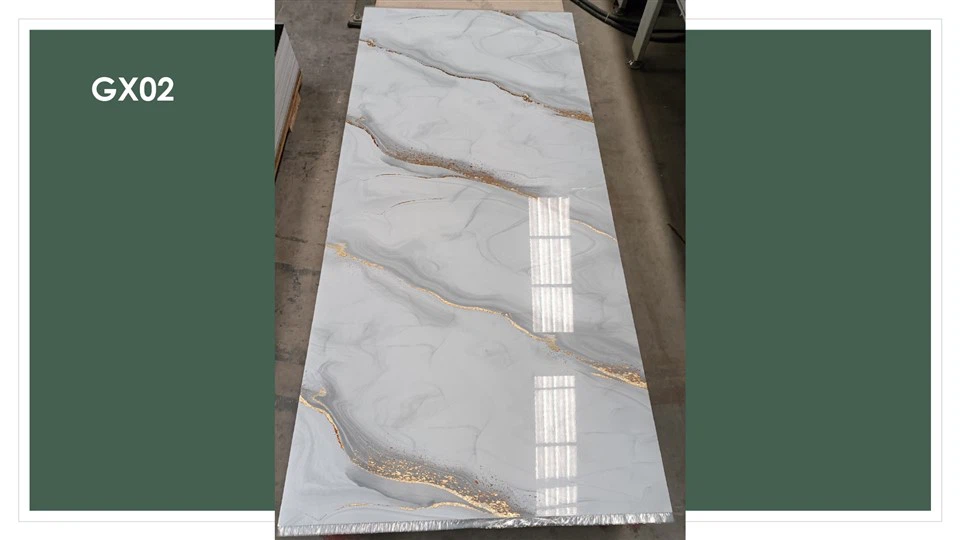 Panel Dinding PVC Kawat Emas