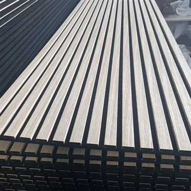 Panel Dinding Akustik Veneer Kayu Alami